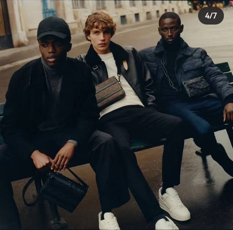 Louis Vuitton Monogram Macassar Handle Soft Trunk Black