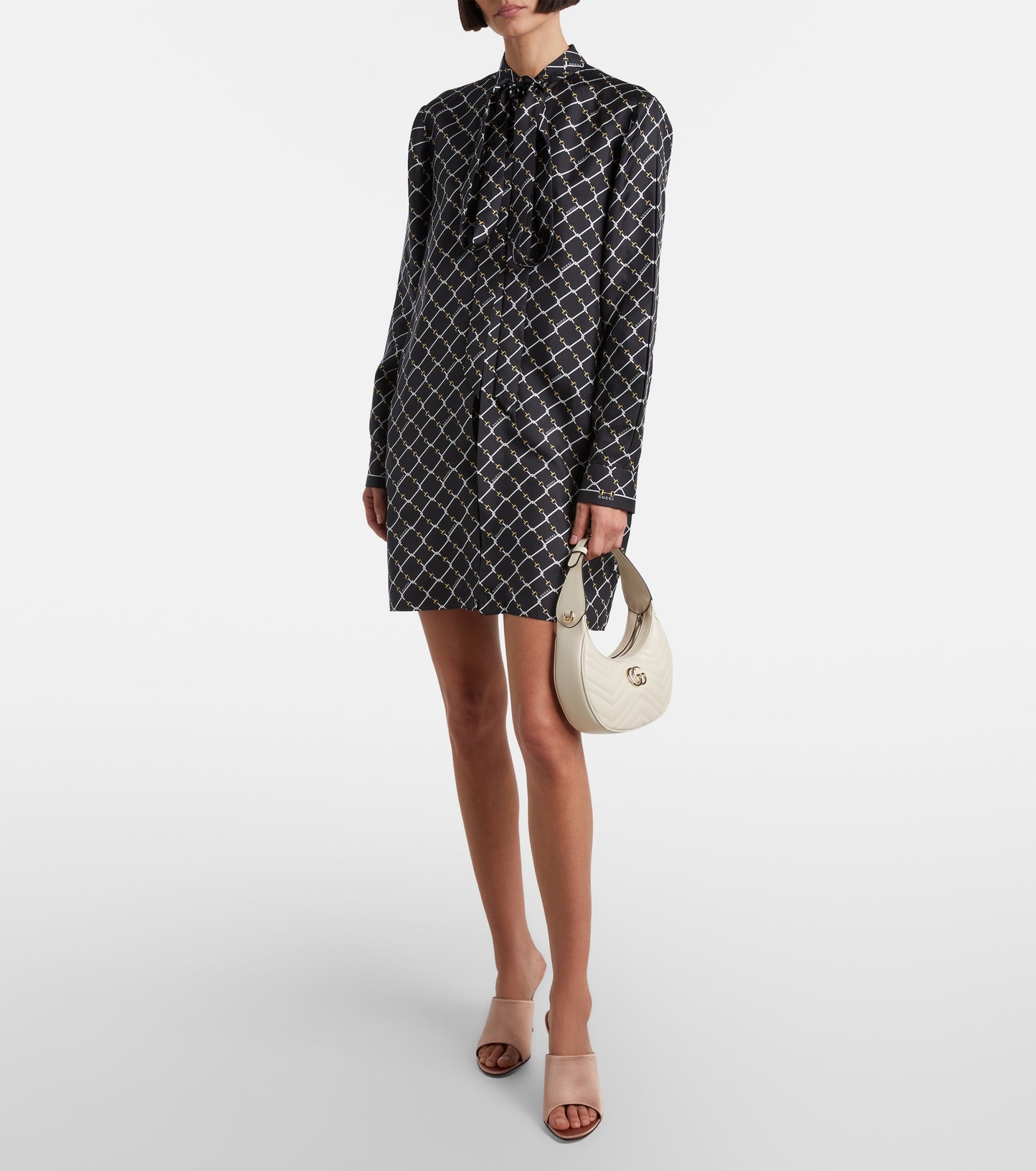 Gucci GG Marmont mini leather shoulder bag