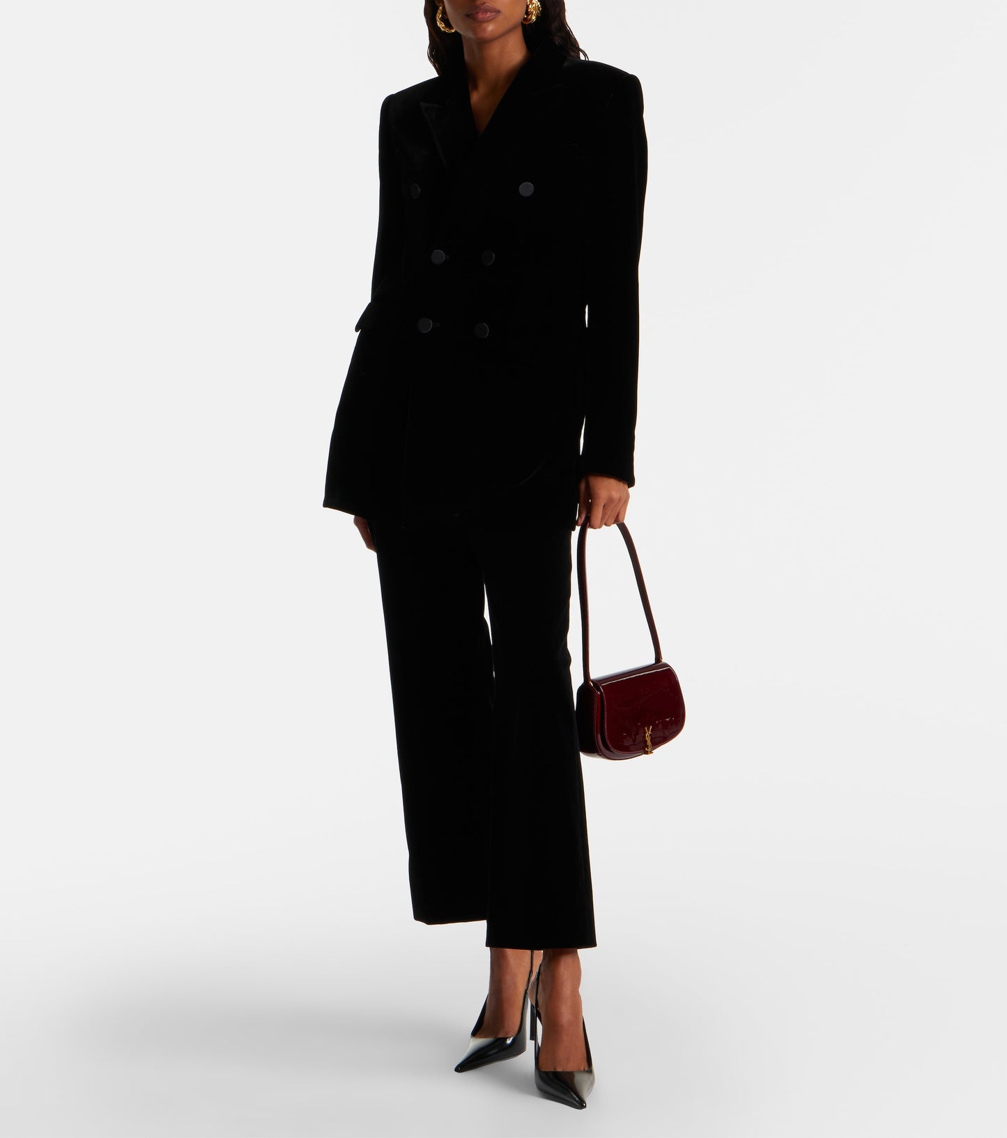 Saint Laurent Mini Voltaire shoulder bag