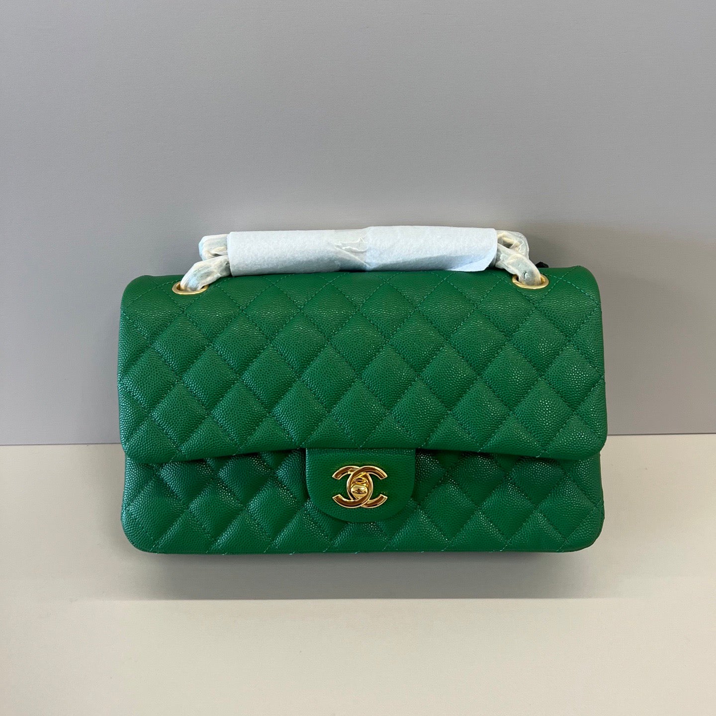 Chanel Classic Flap Bag Green
