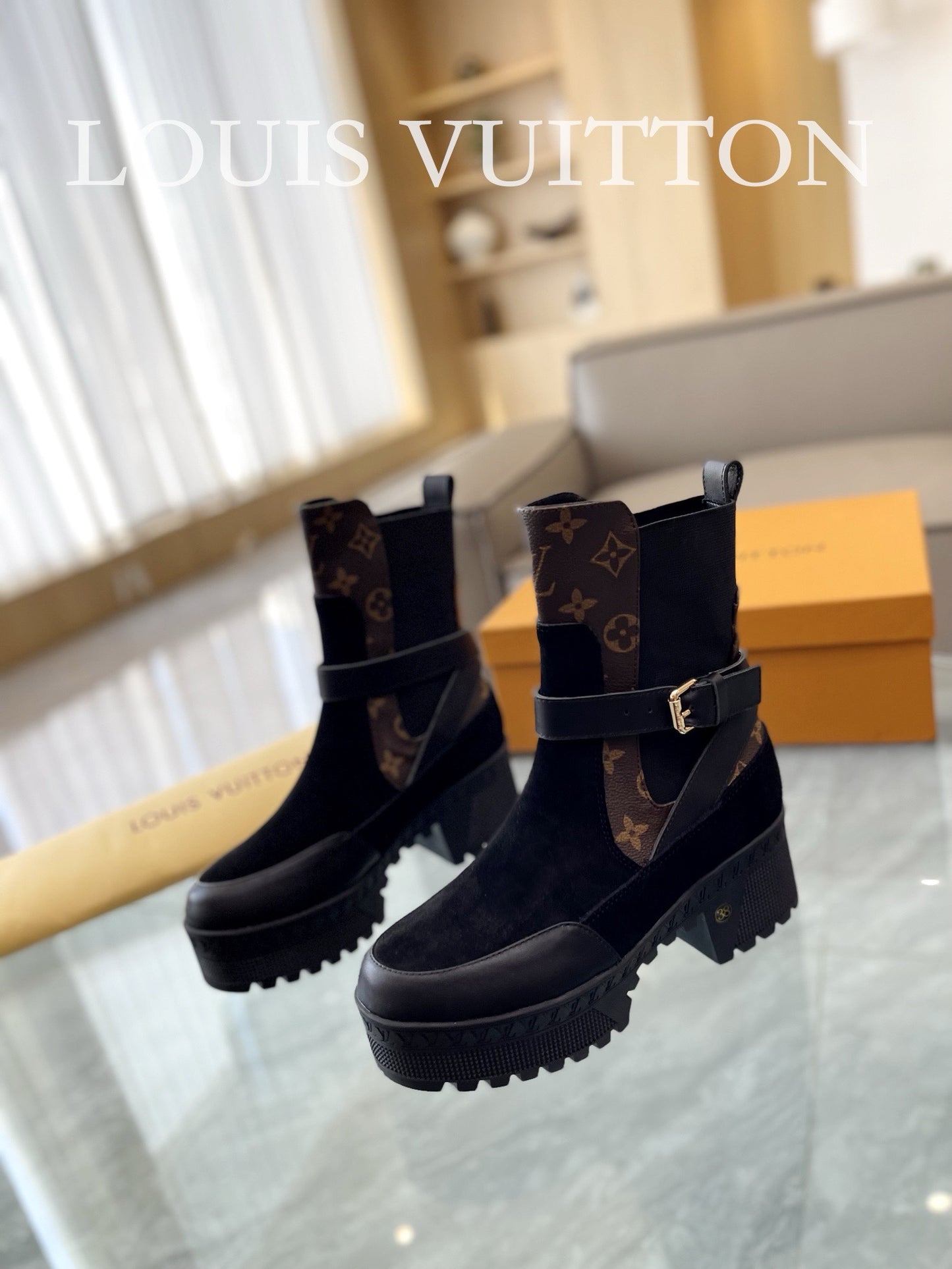 Louis Vuitton desert boots