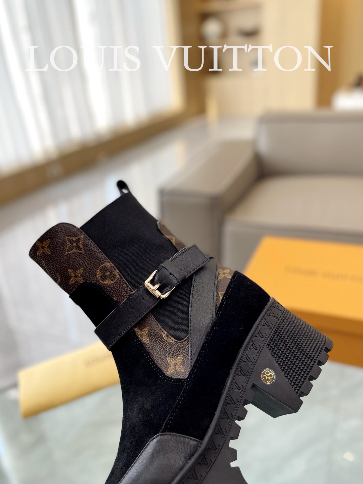Louis Vuitton desert boots