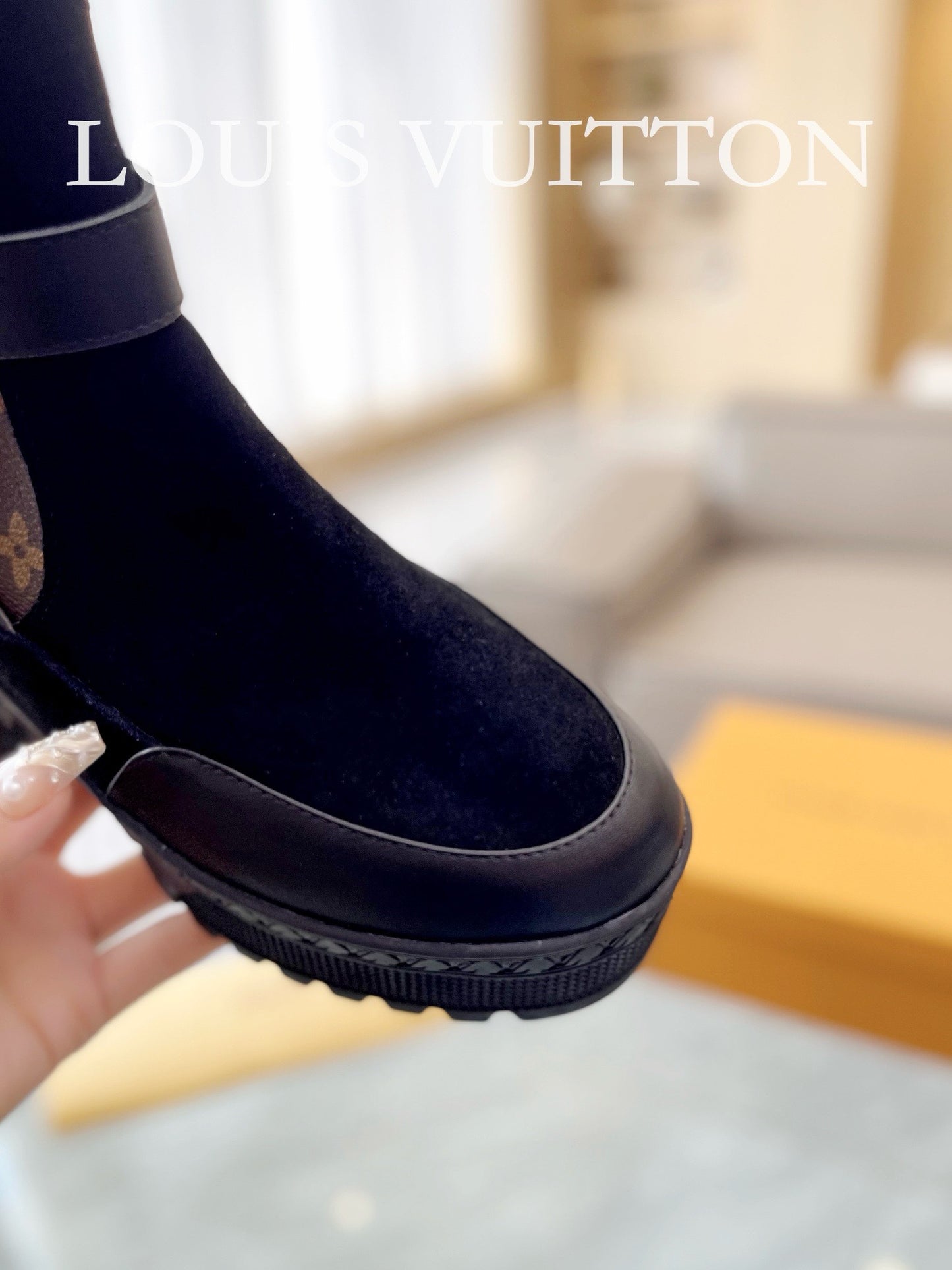 Louis Vuitton desert boots