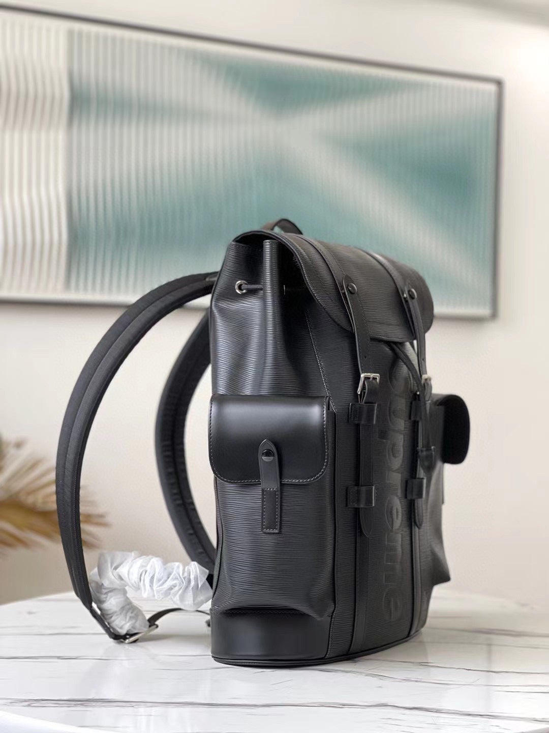 Louis Vuitton x Supreme Christopher Backpack Black