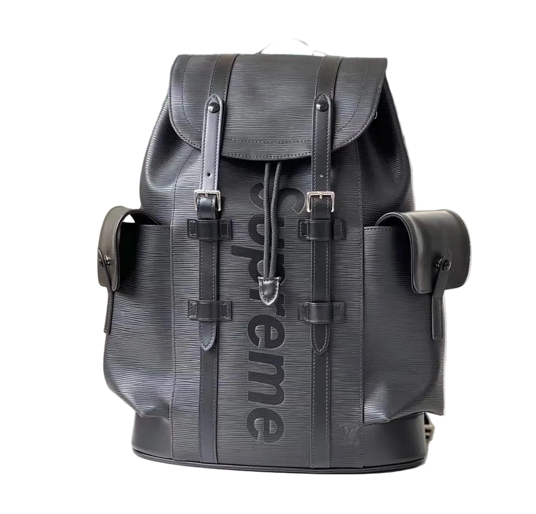 Louis Vuitton x Supreme Christopher Backpack Black