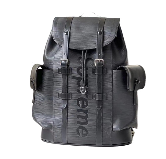 Louis Vuitton x Supreme Christopher Backpack Black