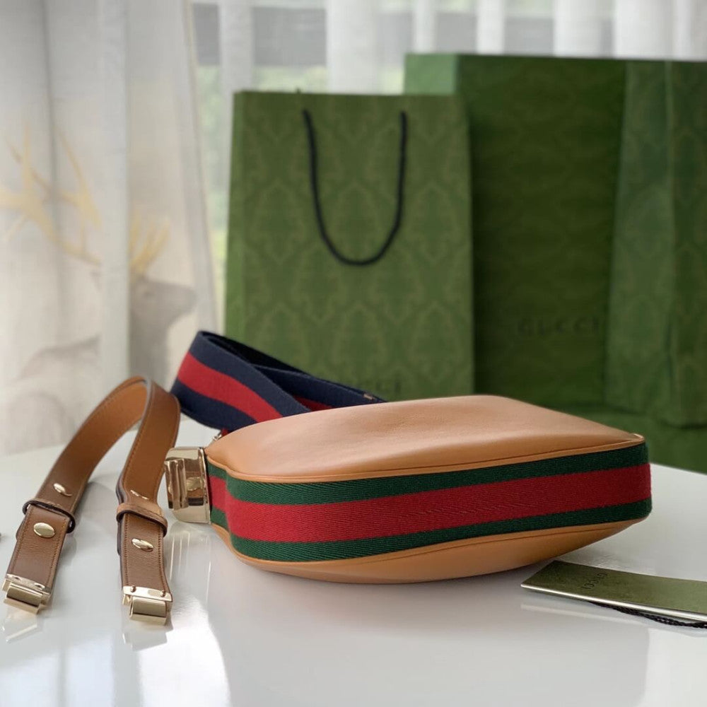 Gucci sac à bandoulière Web Attache en cuir