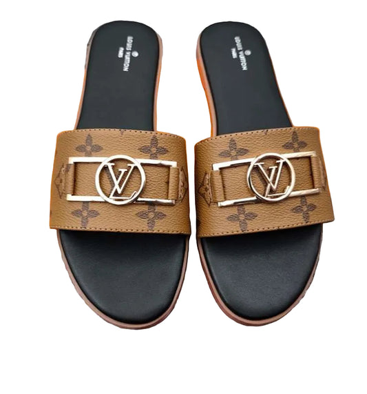 Louis Vuitton Lock It Flat Mule
