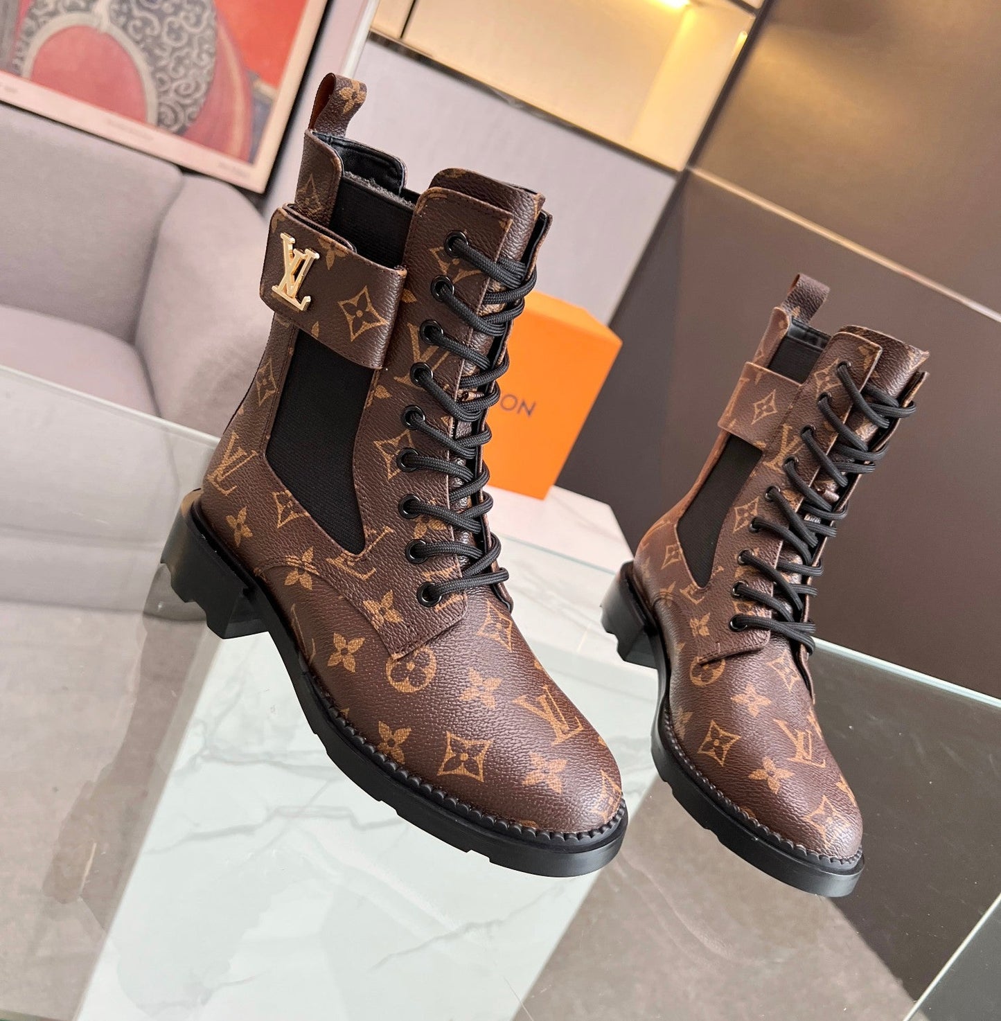 Louis Vuitton Boots Wonderland Flat Rangers