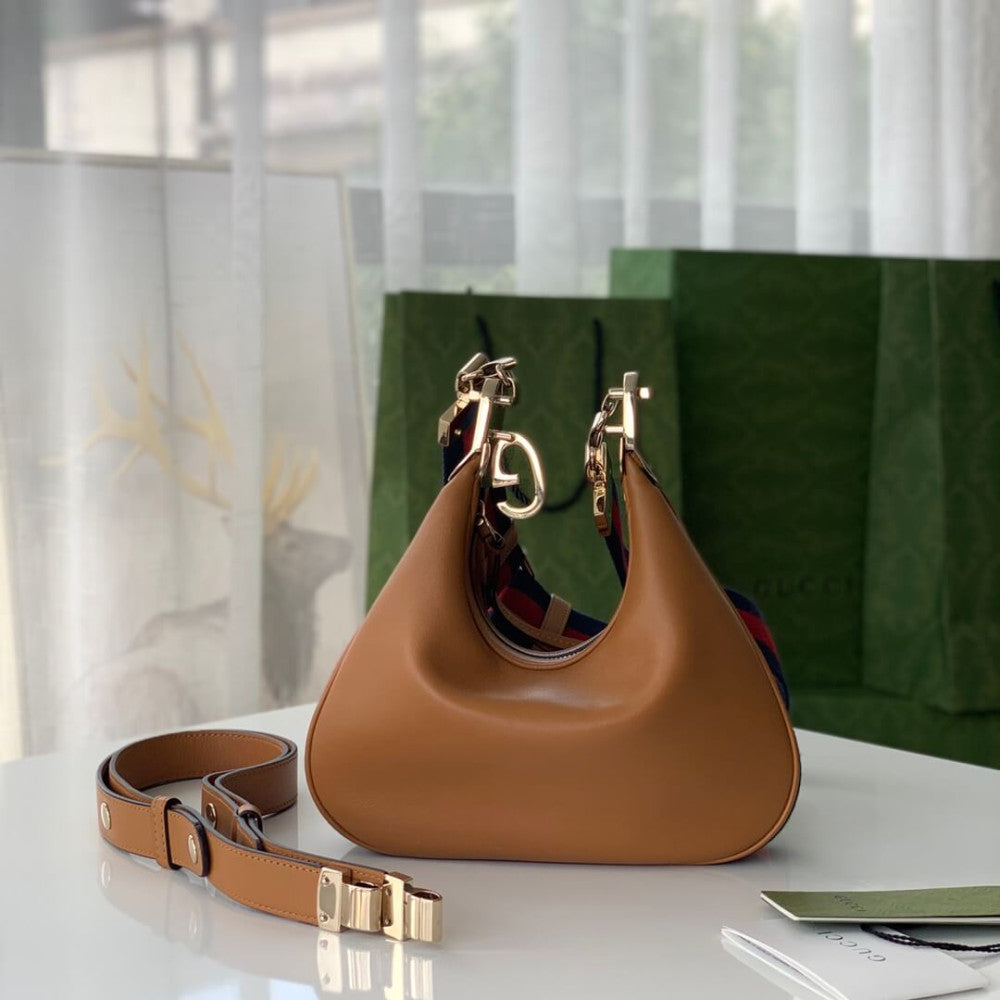 Gucci sac à bandoulière Web Attache en cuir