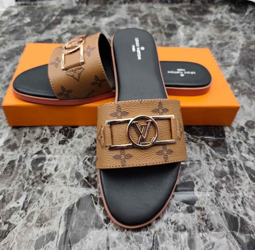 Louis Vuitton Lock It Flat Mule