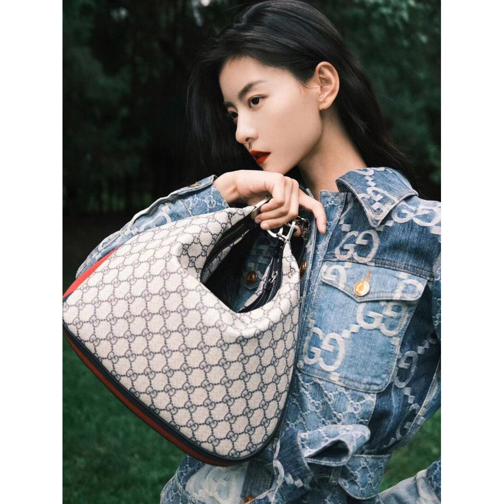 Gucci Attache Large Shoulder Bag