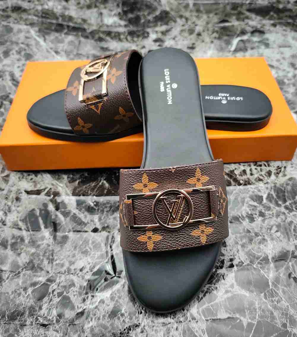 Louis Vuitton Lock It Flat Mule