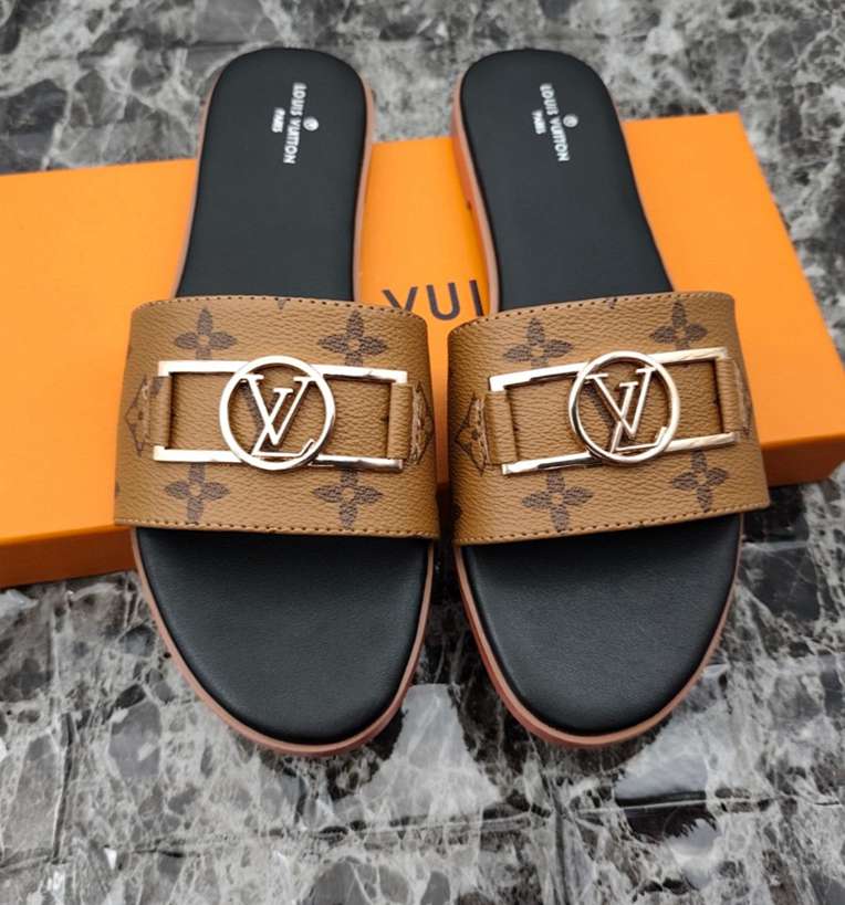 Louis Vuitton Lock It Flat Mule