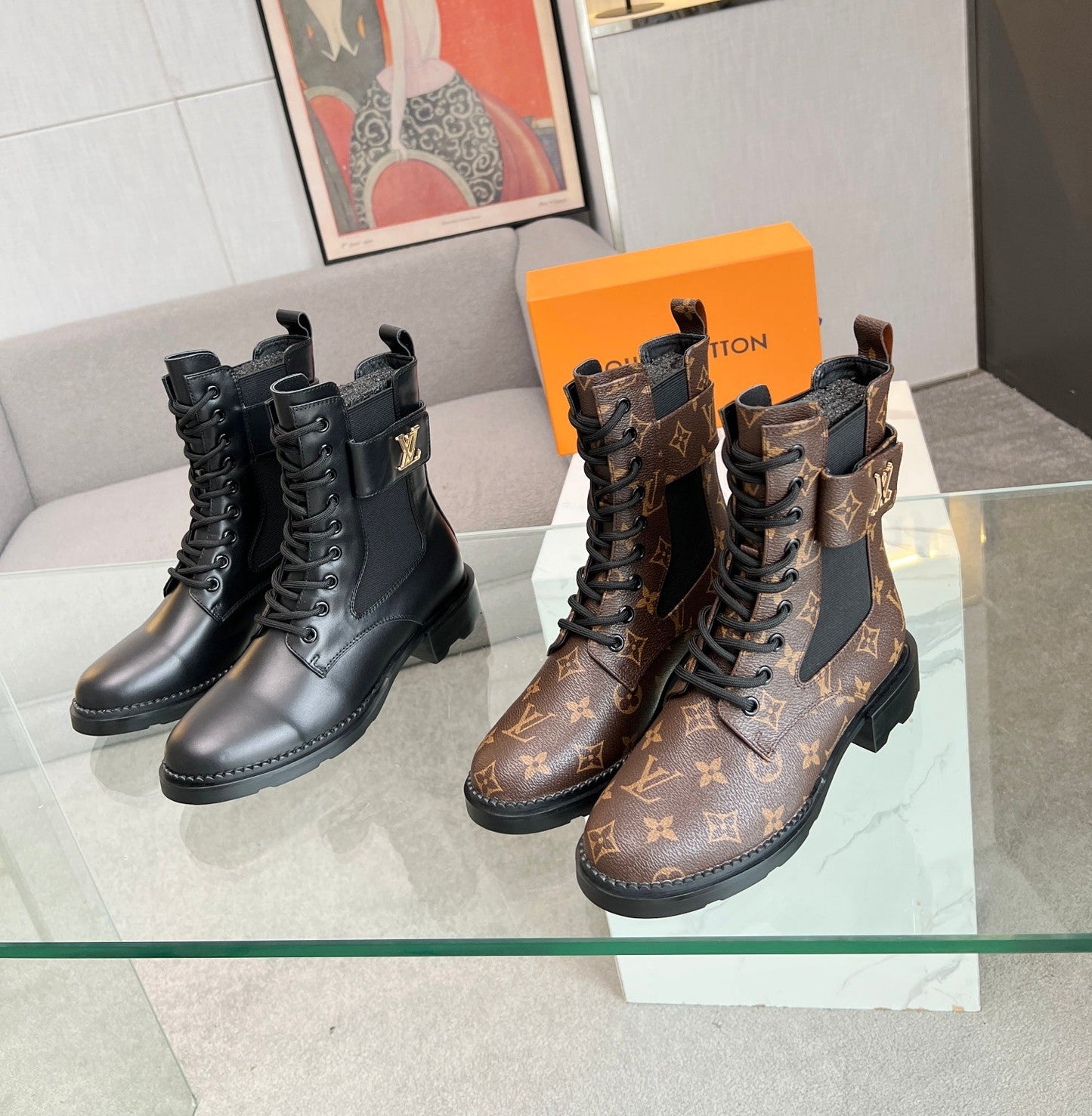 Louis Vuitton Boots Wonderland Flat Rangers